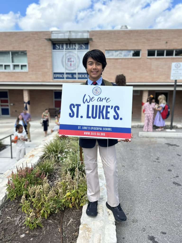 Maddox Garzoria ’25 shares thoughts about St. Luke's Episcopal School